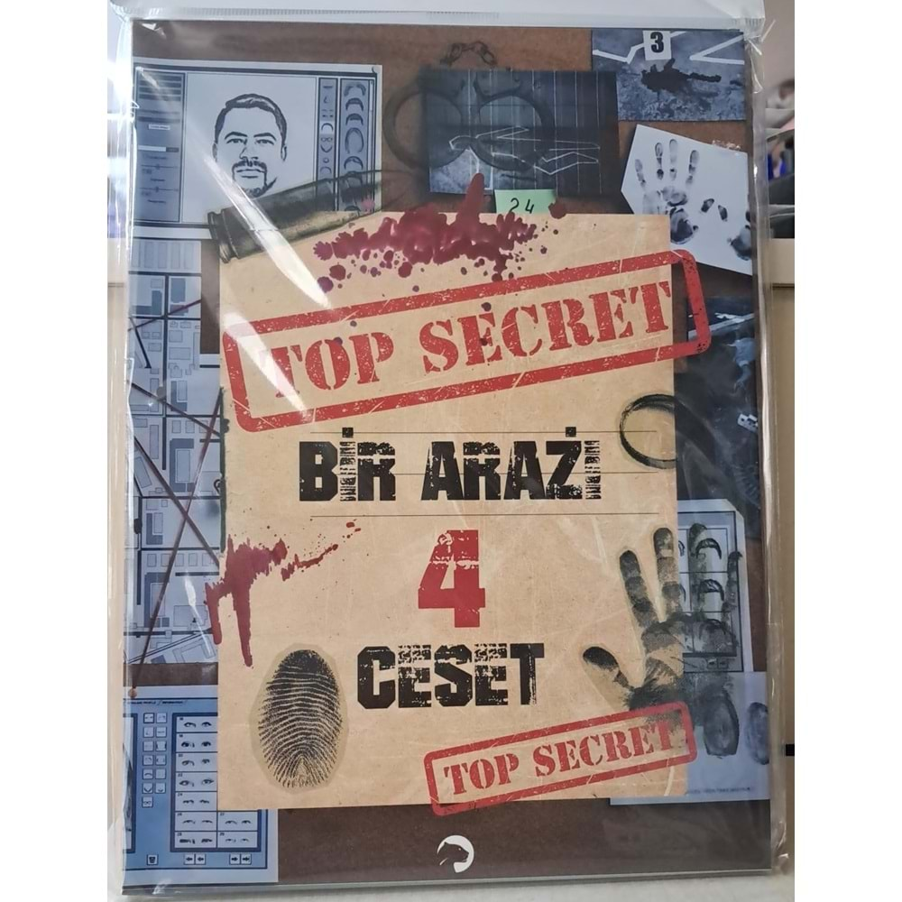 Dedektif Cinayet Çözme Oyunu Top Secret Bir Arazi 4 Ceset