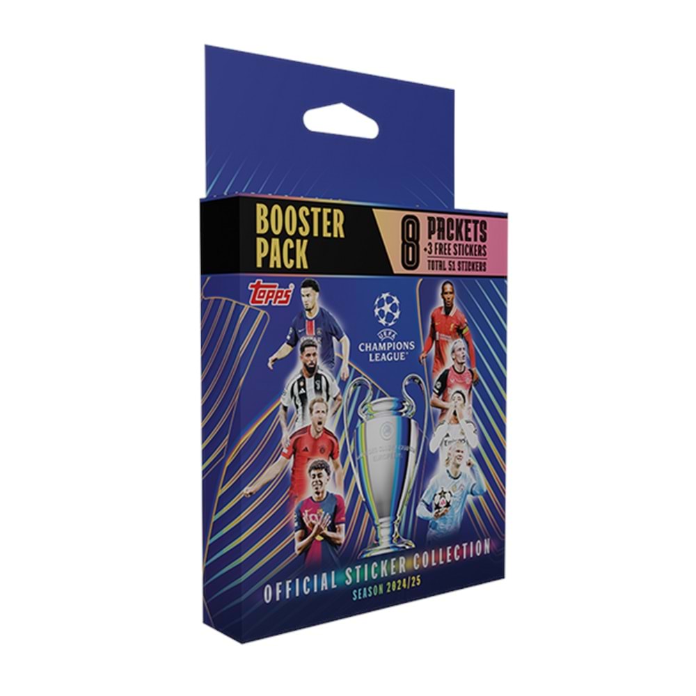 TAPPS 2025 UEFA ŞAMPİYONLAR LİGİ STİCKER -ECO PACK