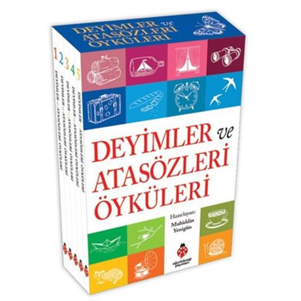 Deyimler ve Atasözleri Öyküleri Seti - 5 Kitap Takım