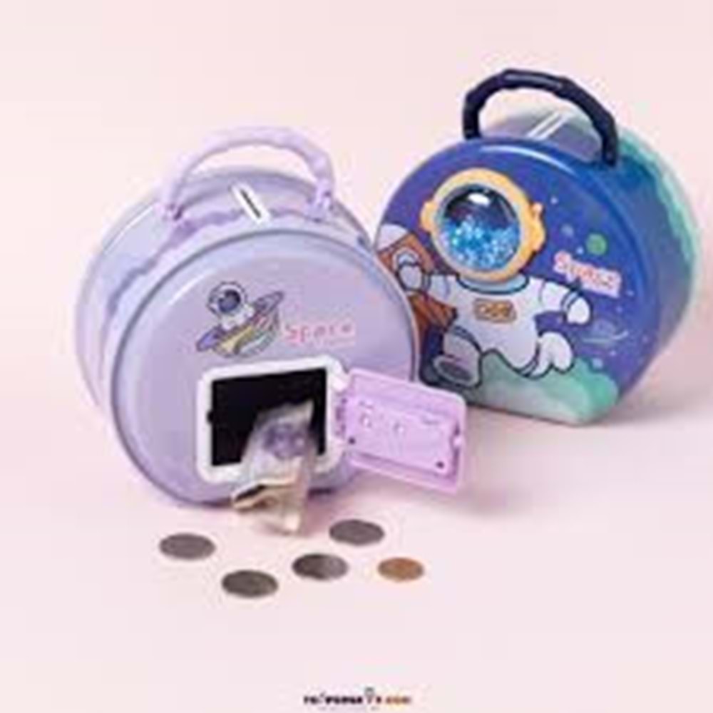 Misyon Space Şifreli Metal Kumbara S-276