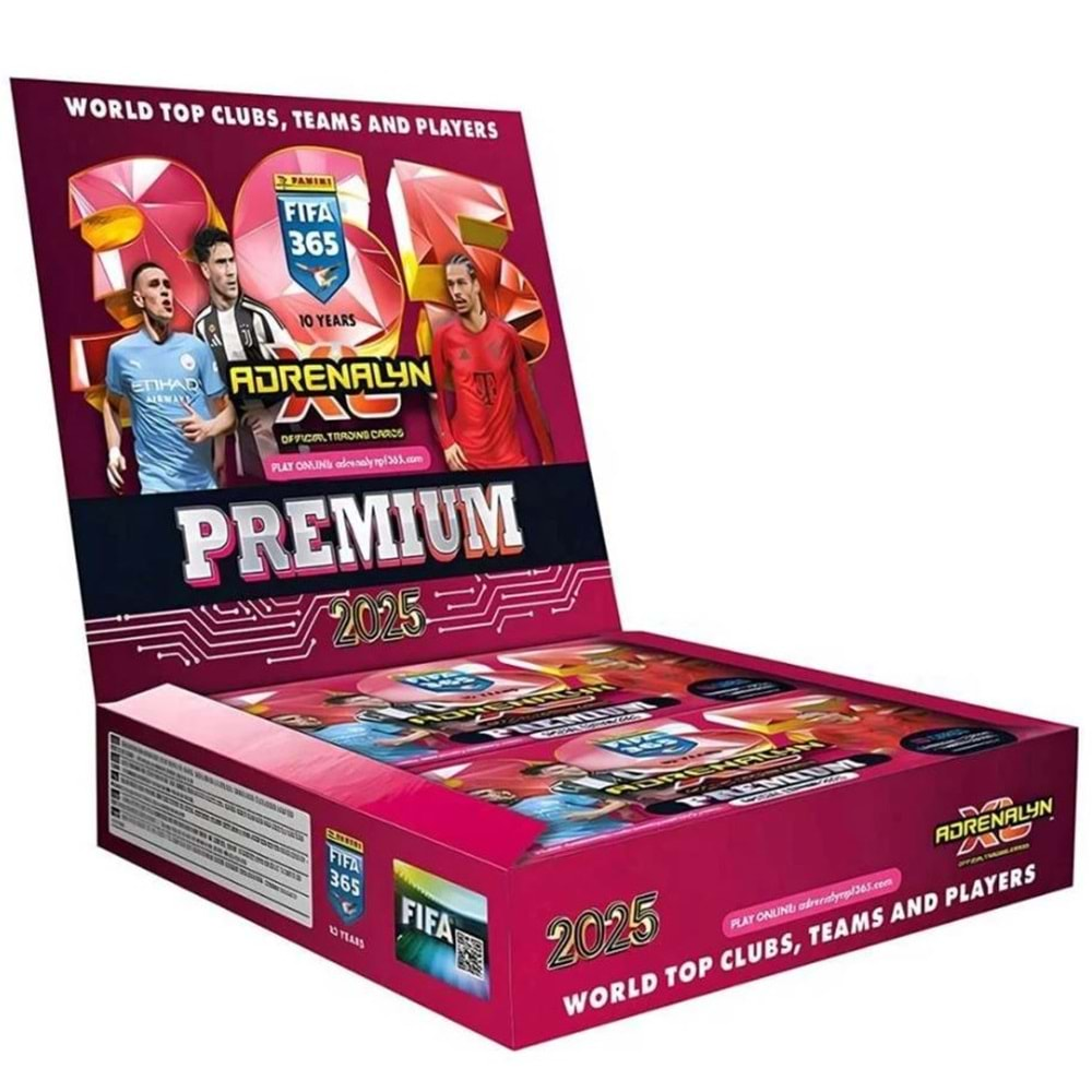 Panini Fifa 365 Adrenalyn Xl Premium Pkt 10 lu