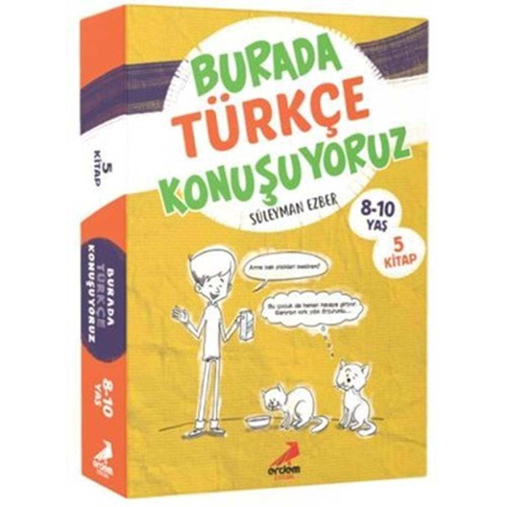 Burada Türkçe Konuşuyoruz Seti - 5 Kitap Takım