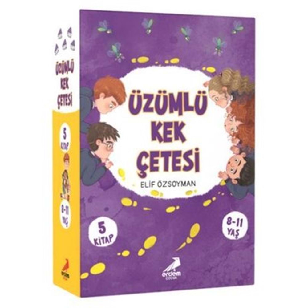 Üzümlü Kek Çetesi Seti - 5 Kitap Takım