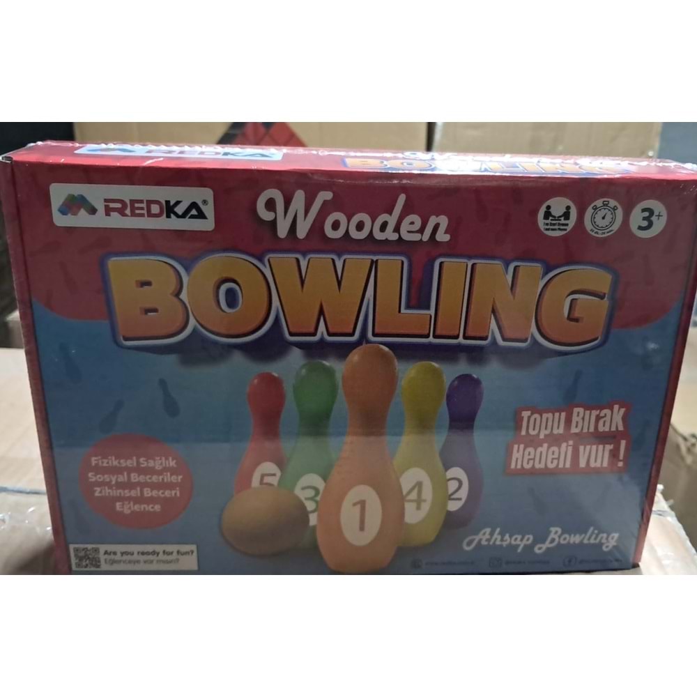 Redka Wooden Bowling