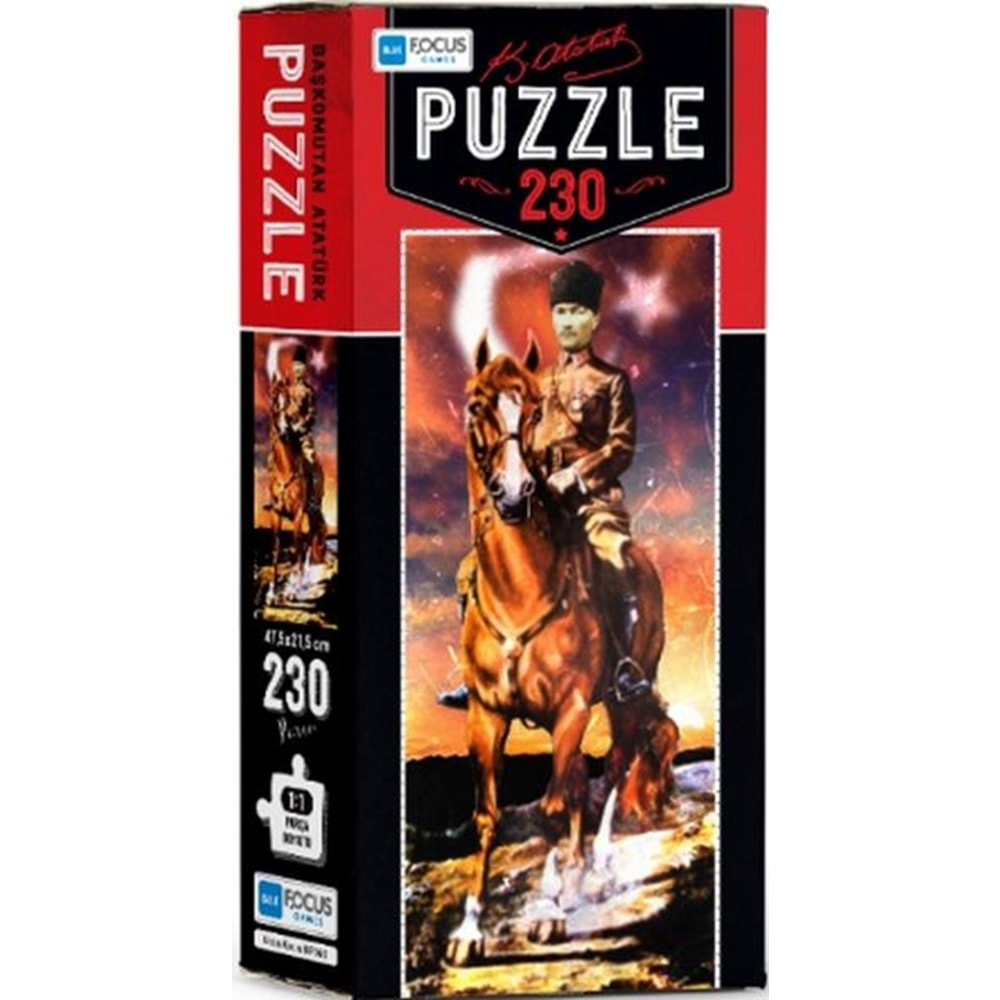 Blue Focus Başkomutan Atatürk - Puzzle 230 Parça