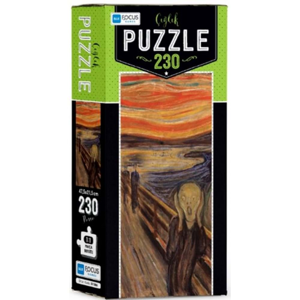 Blue Focus Çığlık - Puzzle 230 Parça