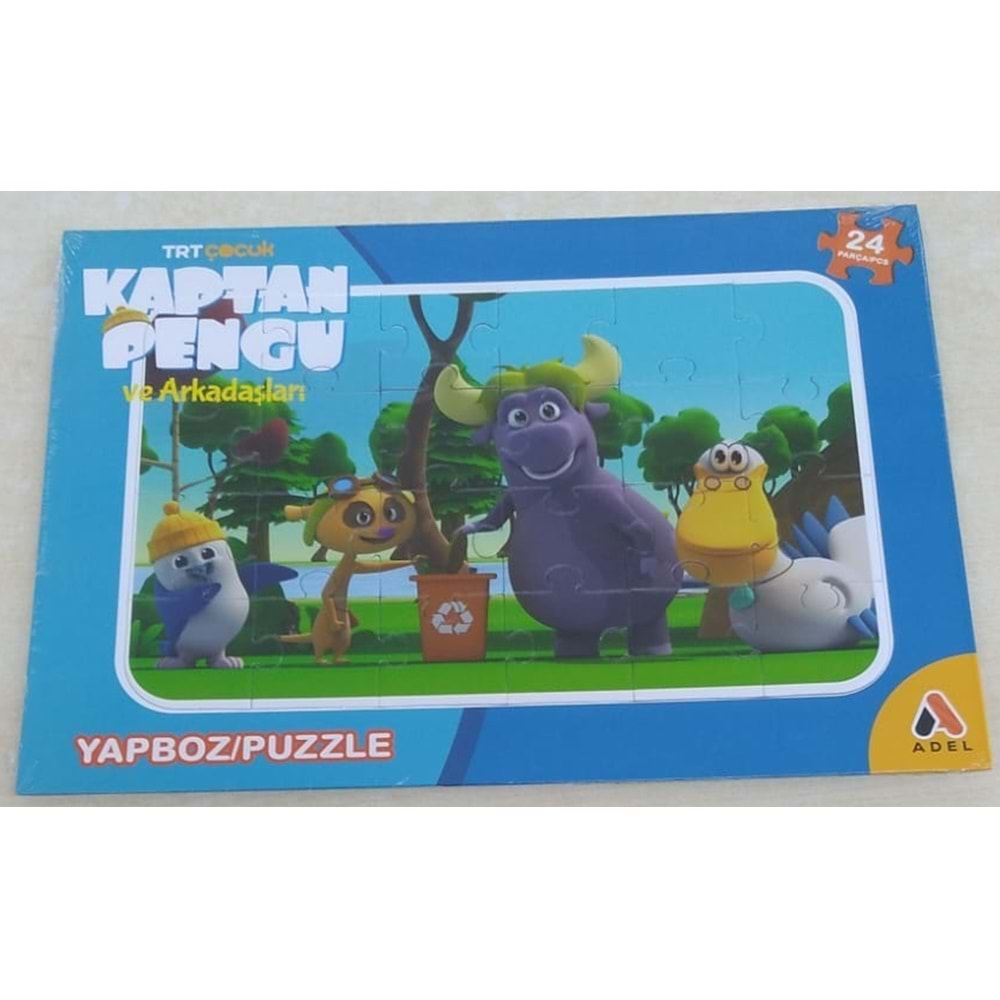 Adel Trt Çocuk 24 Parça Puzzle