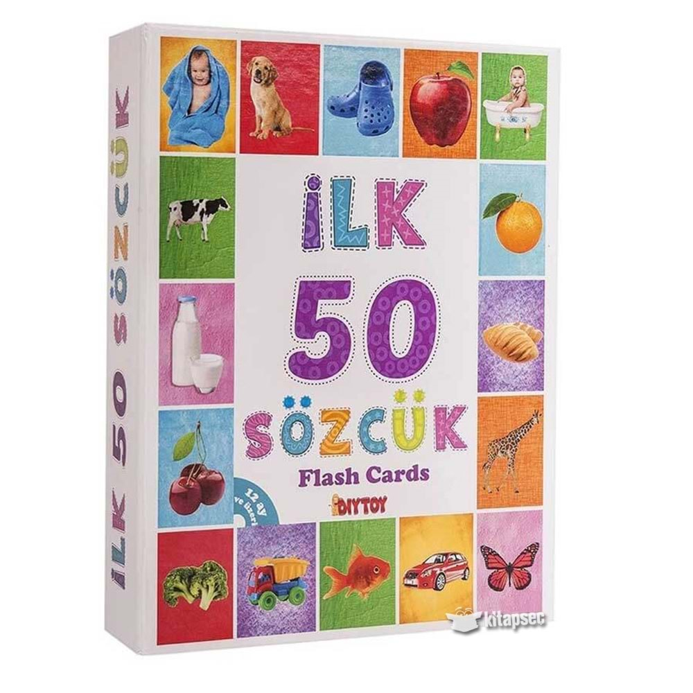 Diytoy Flash Card İlk 50 Sözcük