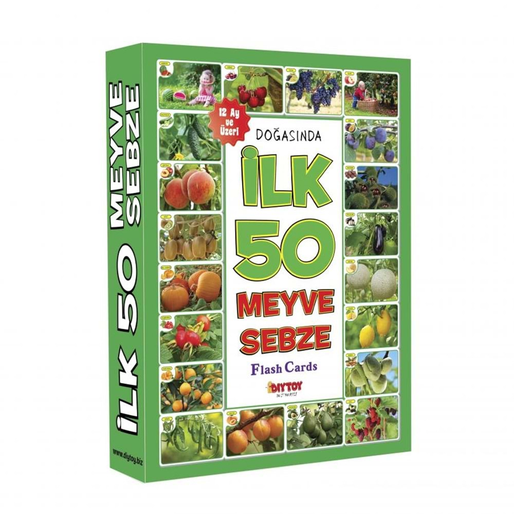 Diytoy Dogasında İlk 50 Meyve Sebze