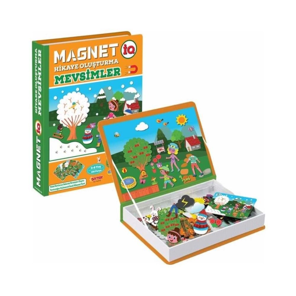 Diytoy Magnetik Hikaye Oluştur Mevsimler