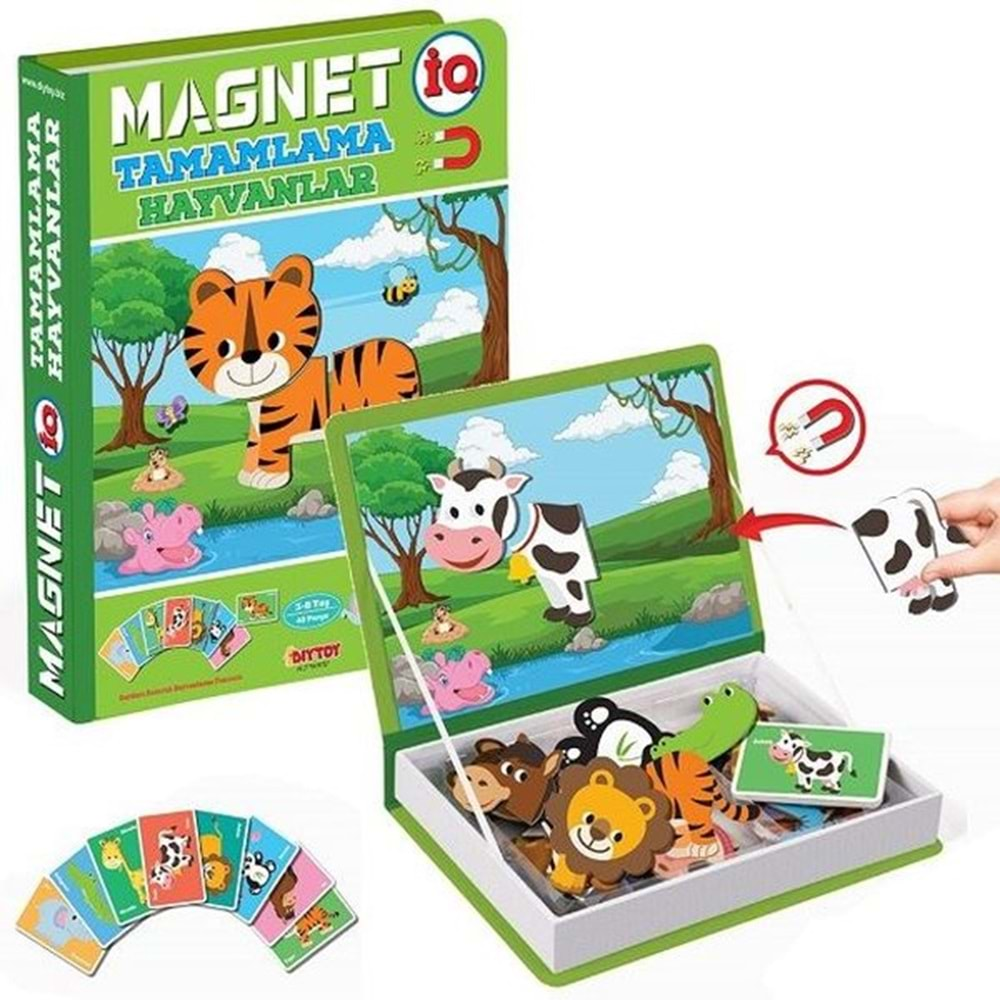 Diytoy Magnetik Hayvan Tamamlama