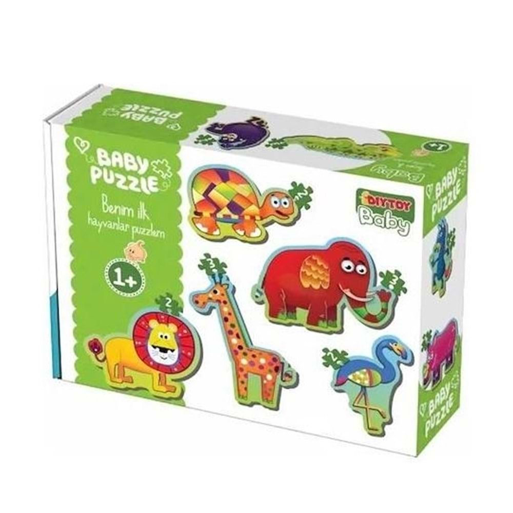 Diytoy Baby Puzzle Orman Hayvanları