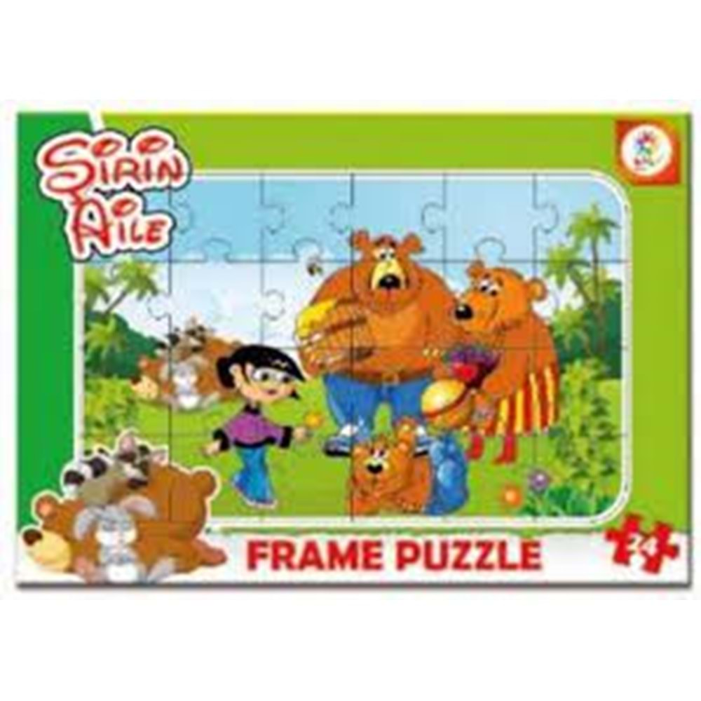 Şirin Aile 24 Parça Puzzle