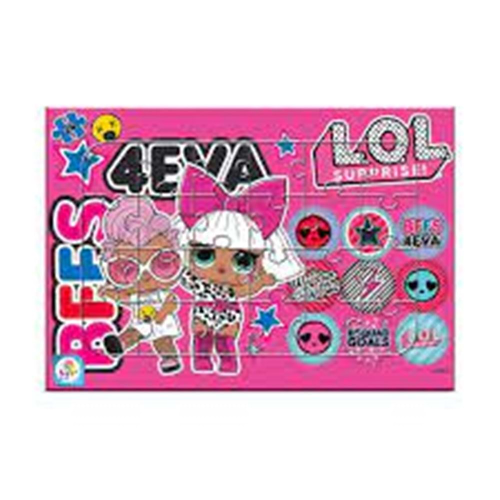 Lol 24 Parça Frame Puzzle