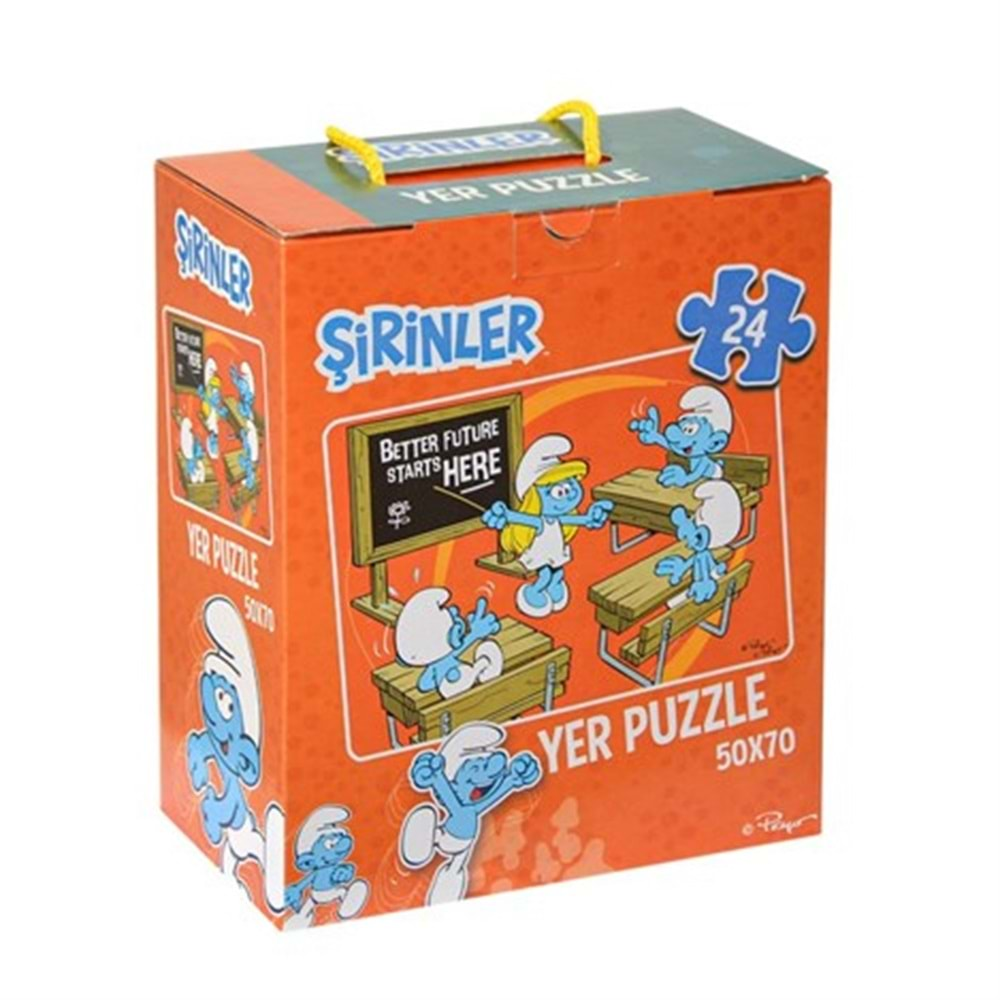 Şirinler Yer Puzzle