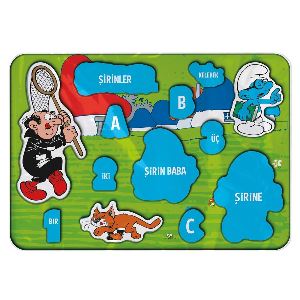 Şirinler Bultak Puzzle