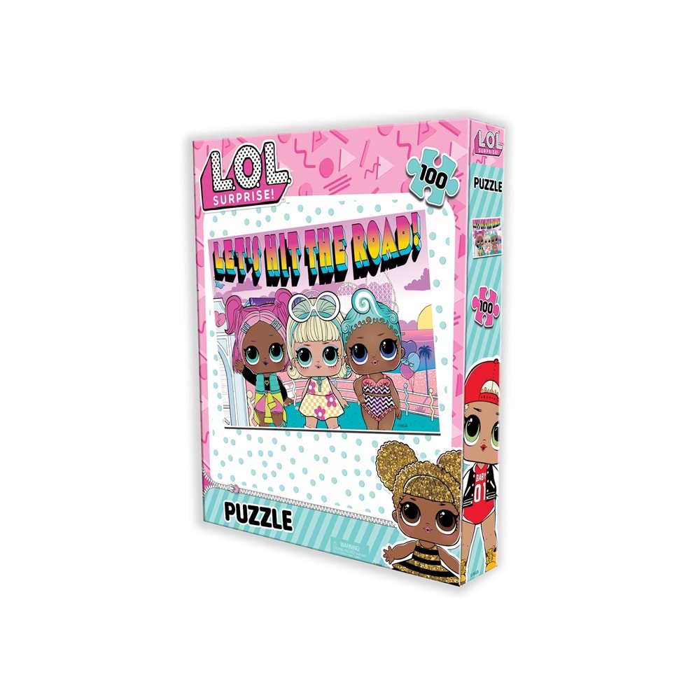 L.O.L 100 Parça Kutu Puzzle 2