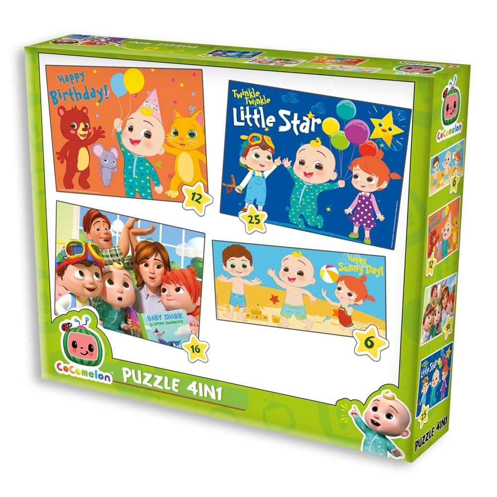 Cocomelon 4In1 Puzzle