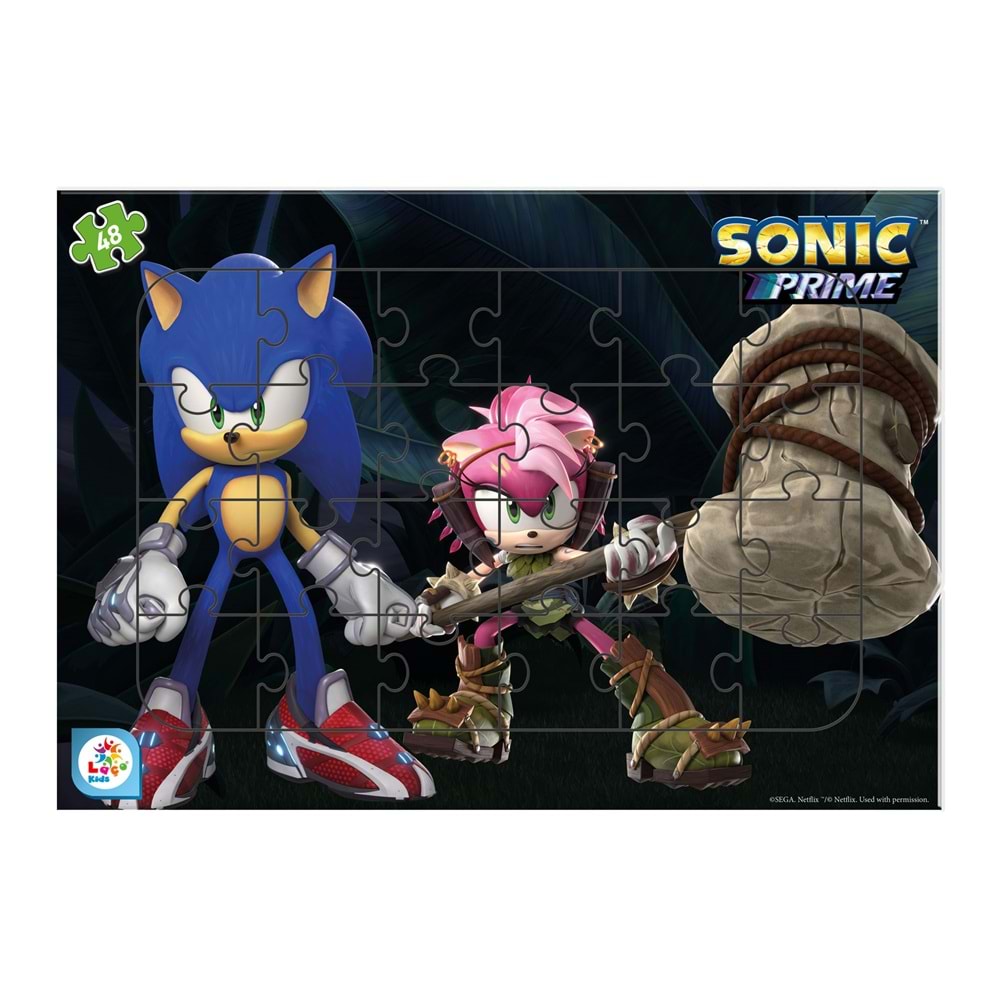 Sonic 48 Parça Frame Puzzle 1