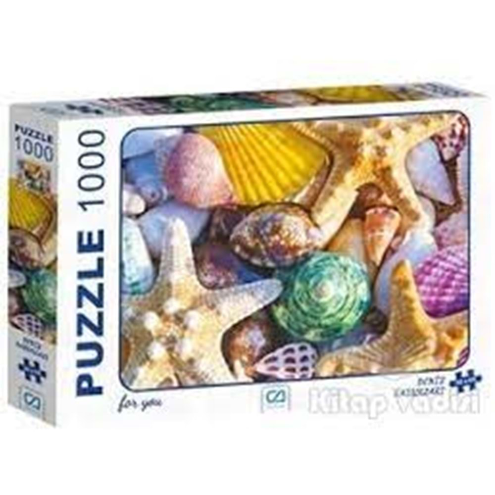 Deniz Kabukları Puzzle 1000 Parça