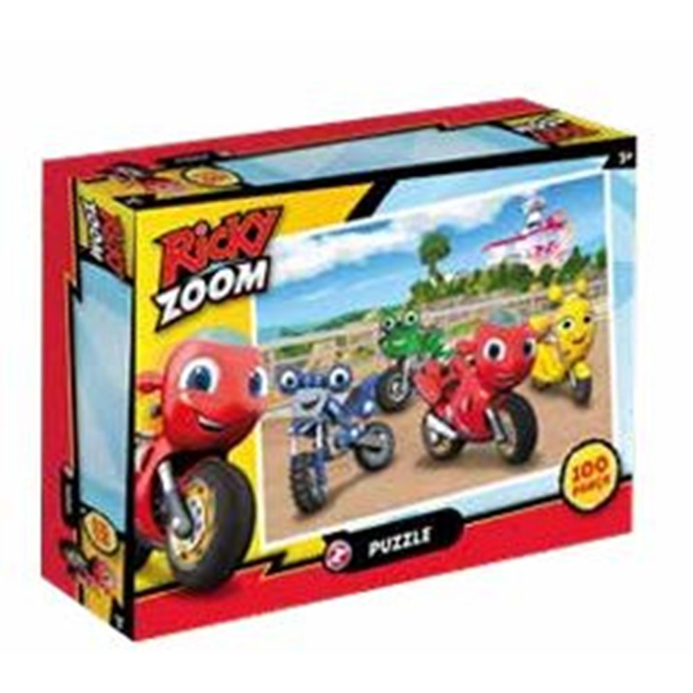 Ricky Zoom Puzzle 100 Parça