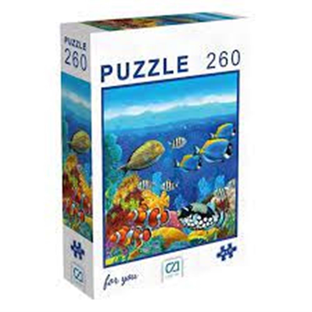 Balıklar Puzzle 260 Parça