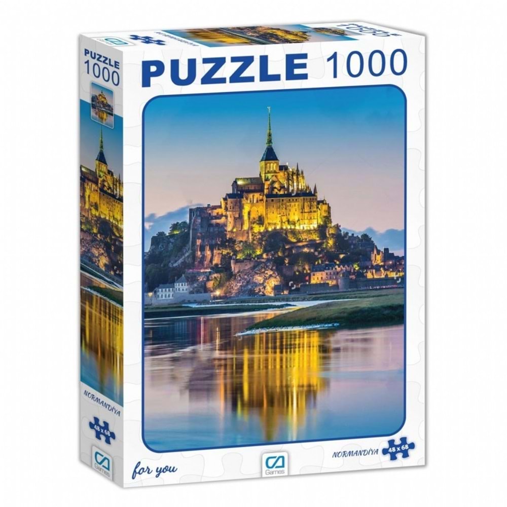 Normandiya 1000 Parça Puzzle