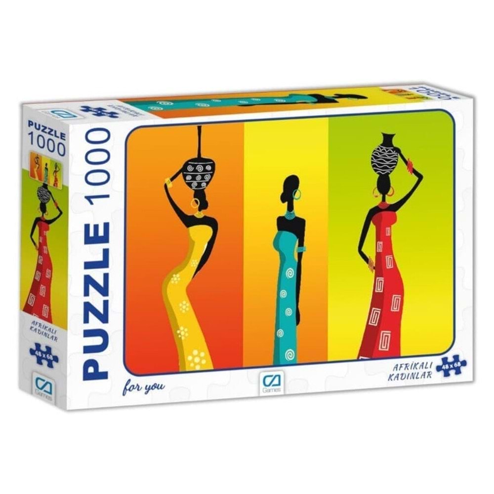 Afrikalı Kadınlar 1000 Parça Puzzle
