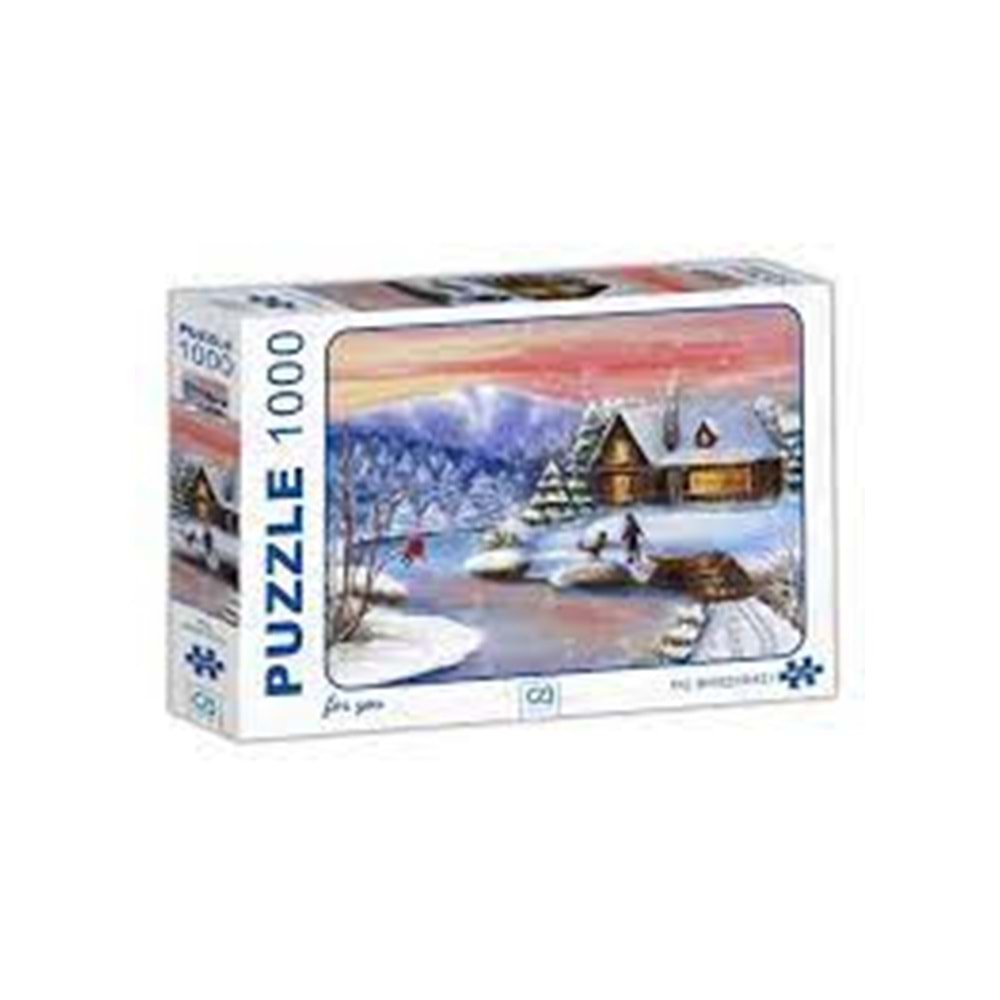 Kış Manzarası 1000 Parça Puzzle