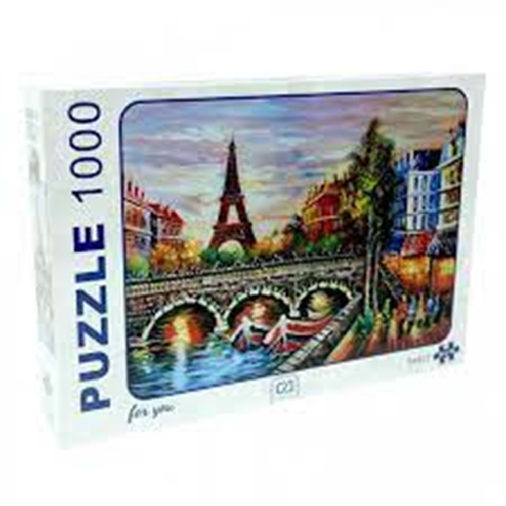 Paris Puzzle 1000 Parça Puzzle