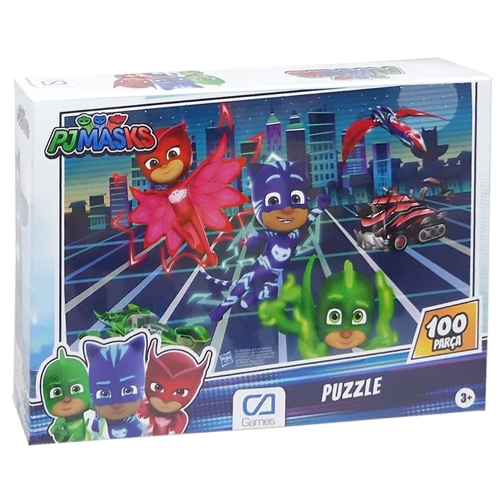 Pijmaskeliler Puzzle 100 Parça