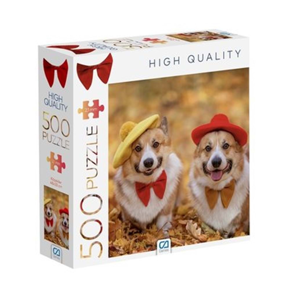 Köpekler Puzzle 500 Parça