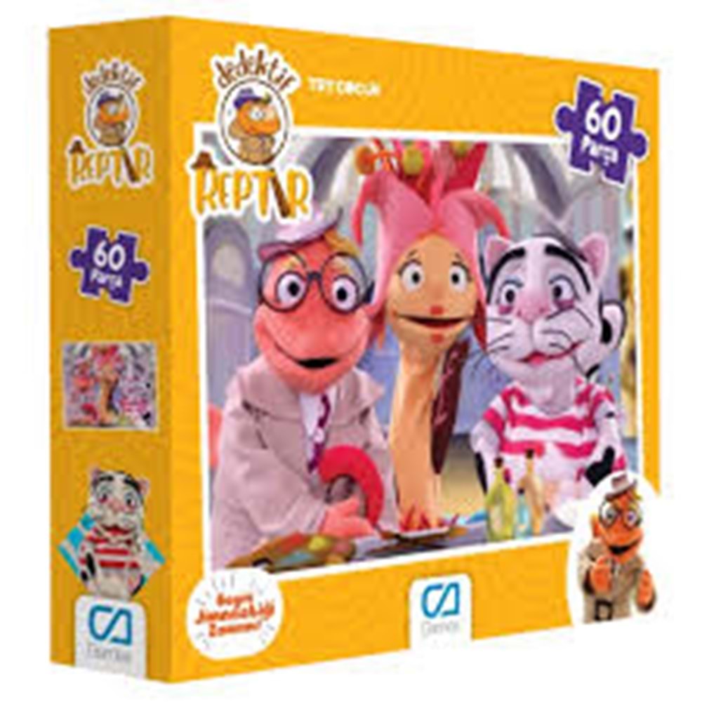 Dedektif Reptır Puzzle 60 Parça