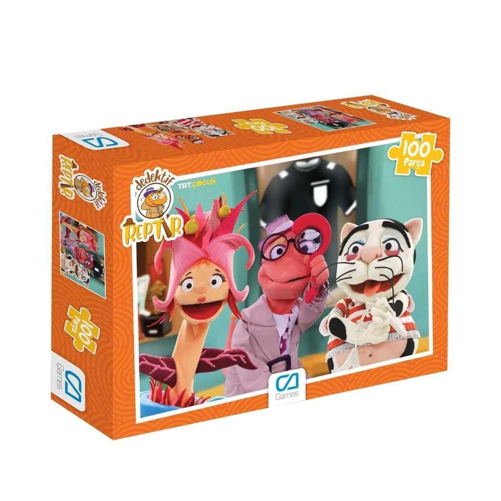 Dedektif Reptır Puzzle 100 Parça