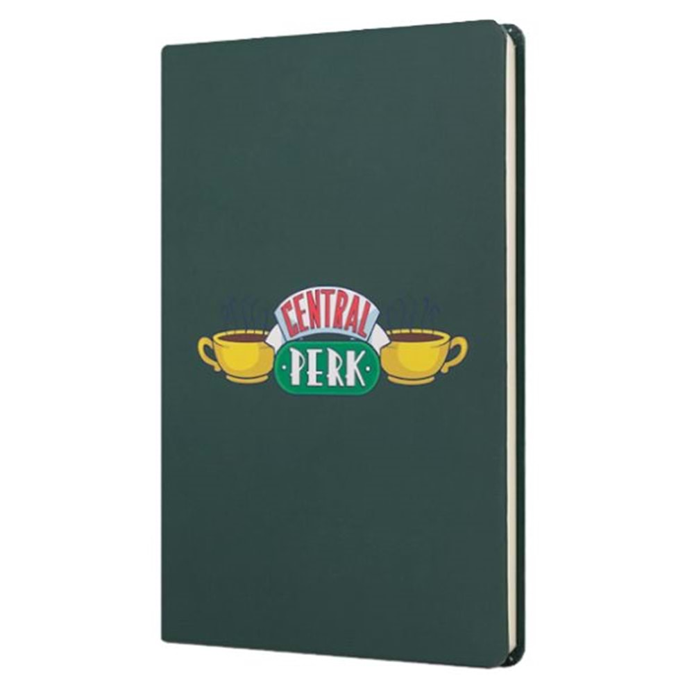 Friends Central Perk Sert Kapak Butik Defter Yeşil