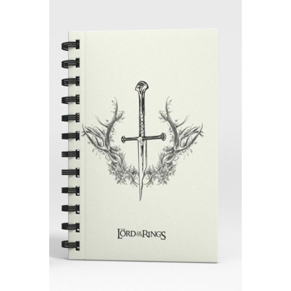 Lotr Narsil Spiralli Defter Bej