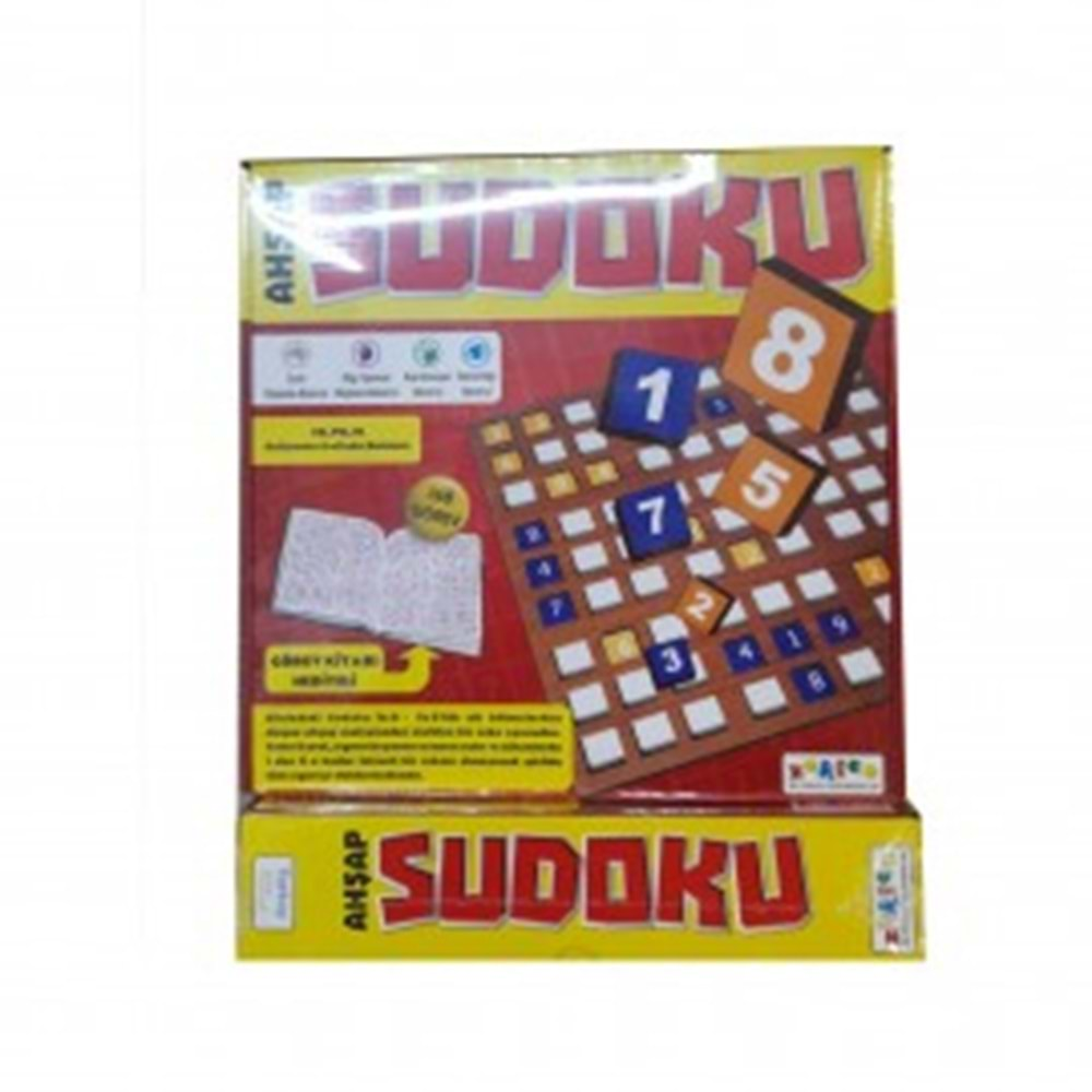 Zekice Ahşap Sudoku