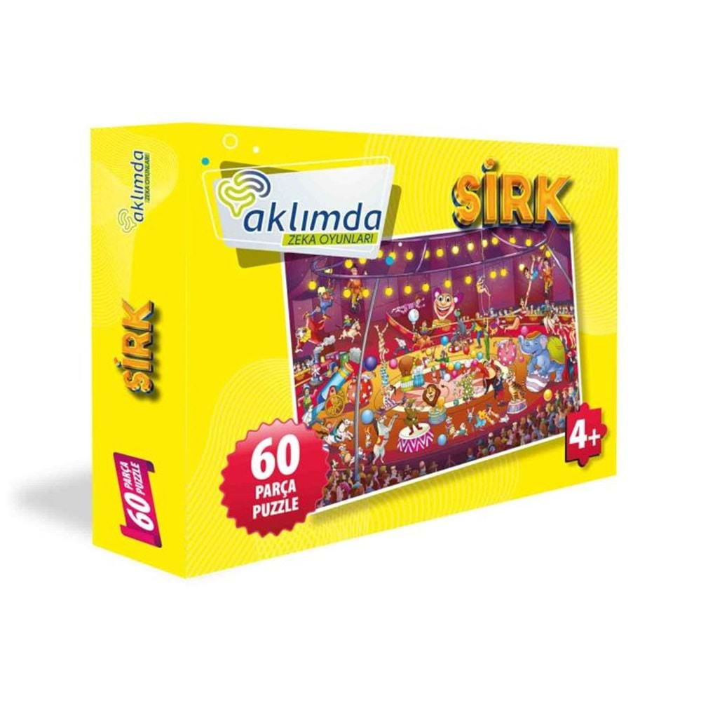 60 Parça Puzzle Sirk