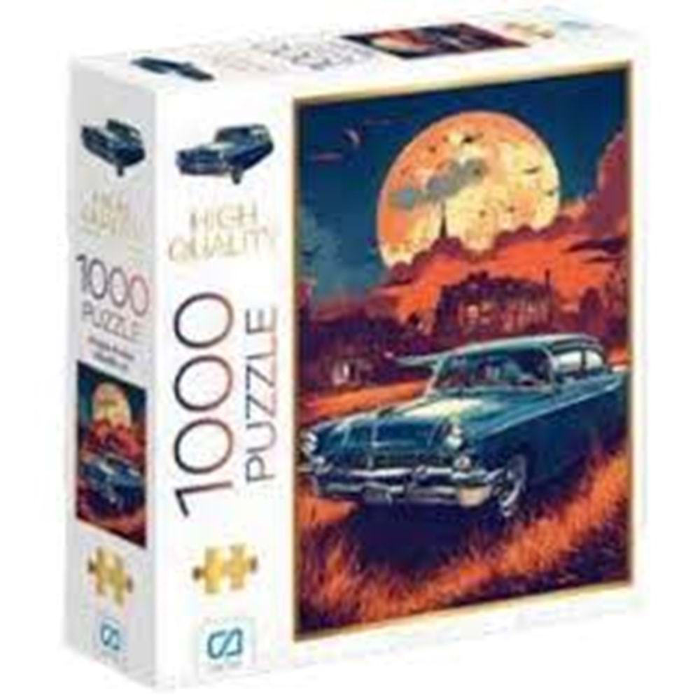 CA 1000 Parça Puzzle Klasik Araba