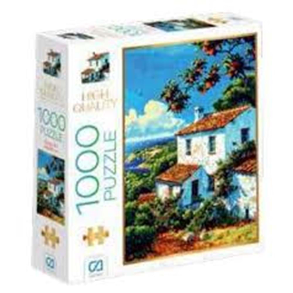 CA 1000 Parça Puzzle Beyaz Ev