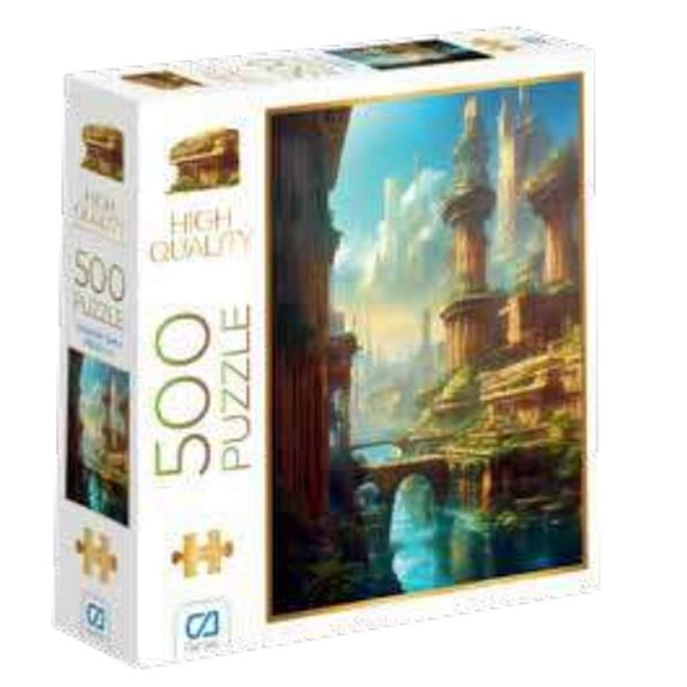 Minyatür Bahçe Puzzle 500 Parça