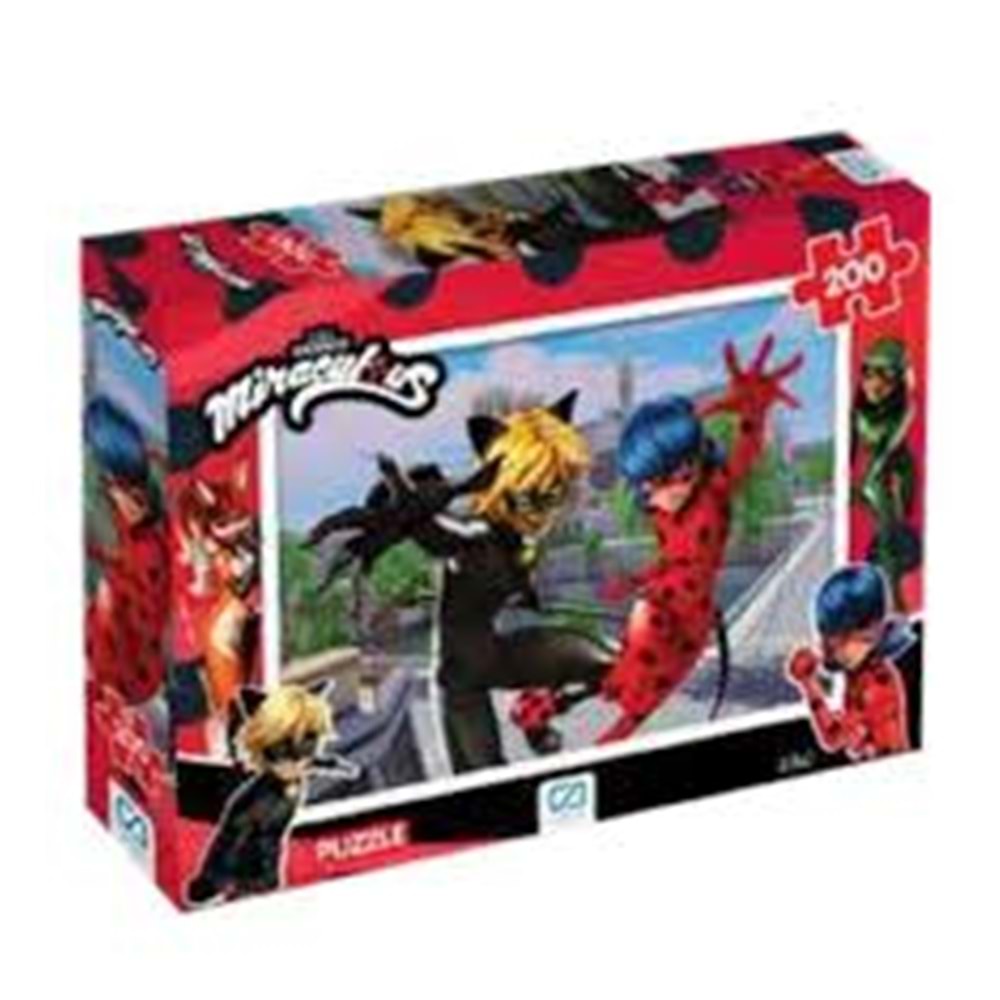 Ca 200 Parça Miraculous Puzzle