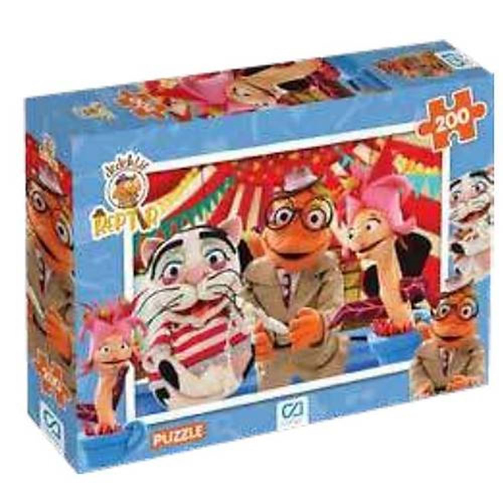 Dedektif Reptır Puzzle 200 Parça