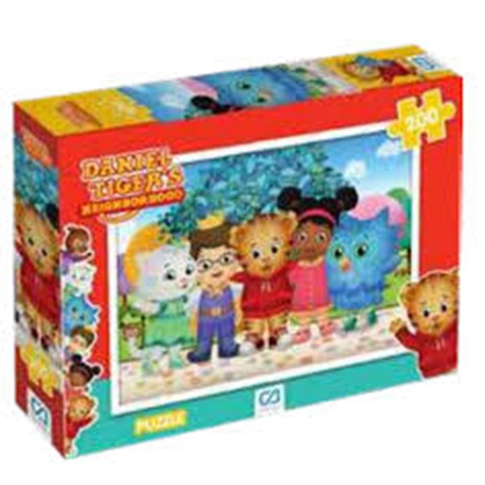 Daniel Tigers Puzzle 200 Parça Puzzle