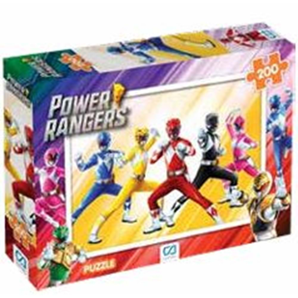 Powerrangers Puzzle 200 Parça