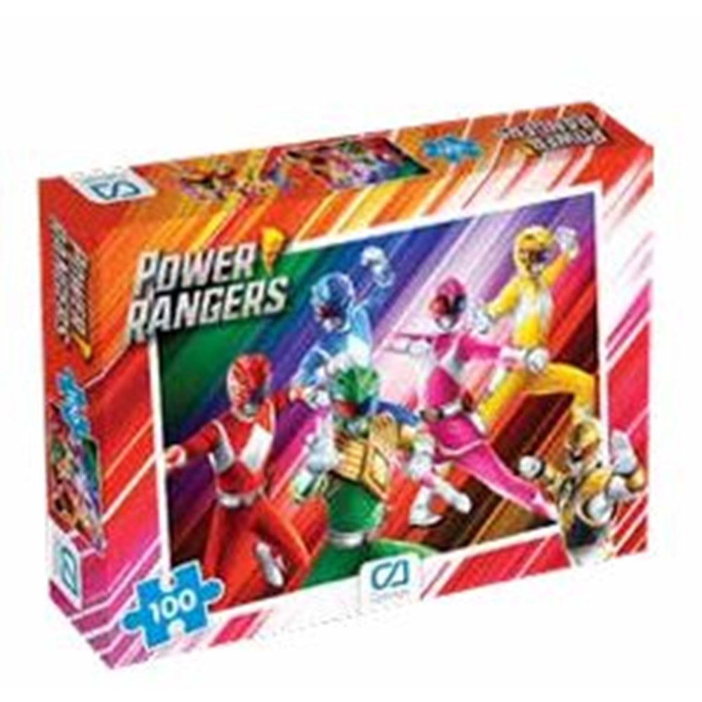 Powerrangers Puzzle 100 Parça