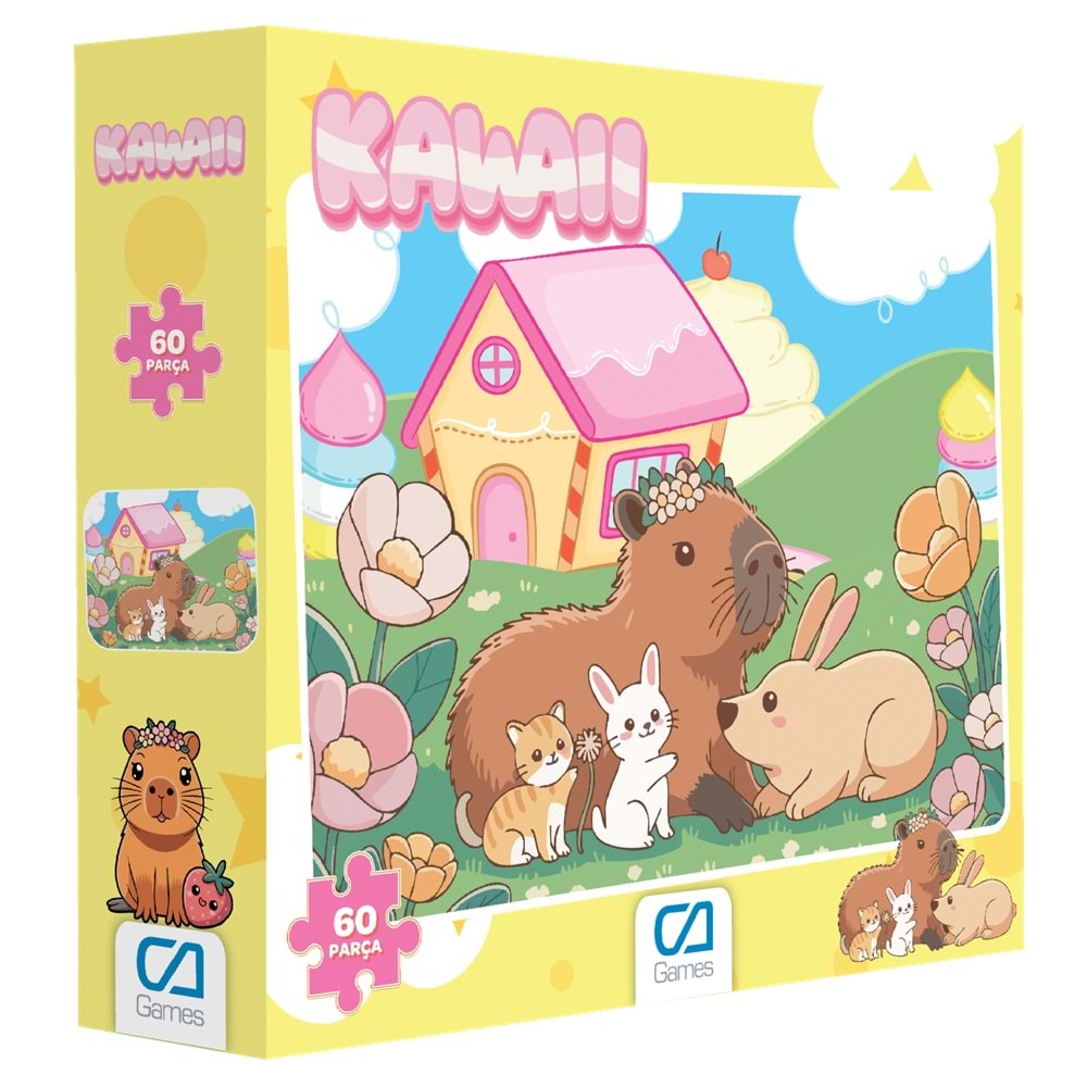 Kawaii Puzzle 60 Parça