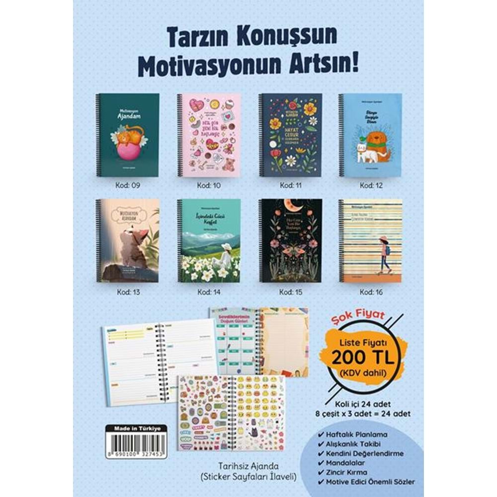 MOTİVASYON AJANDAM /G.YILDIZLARI