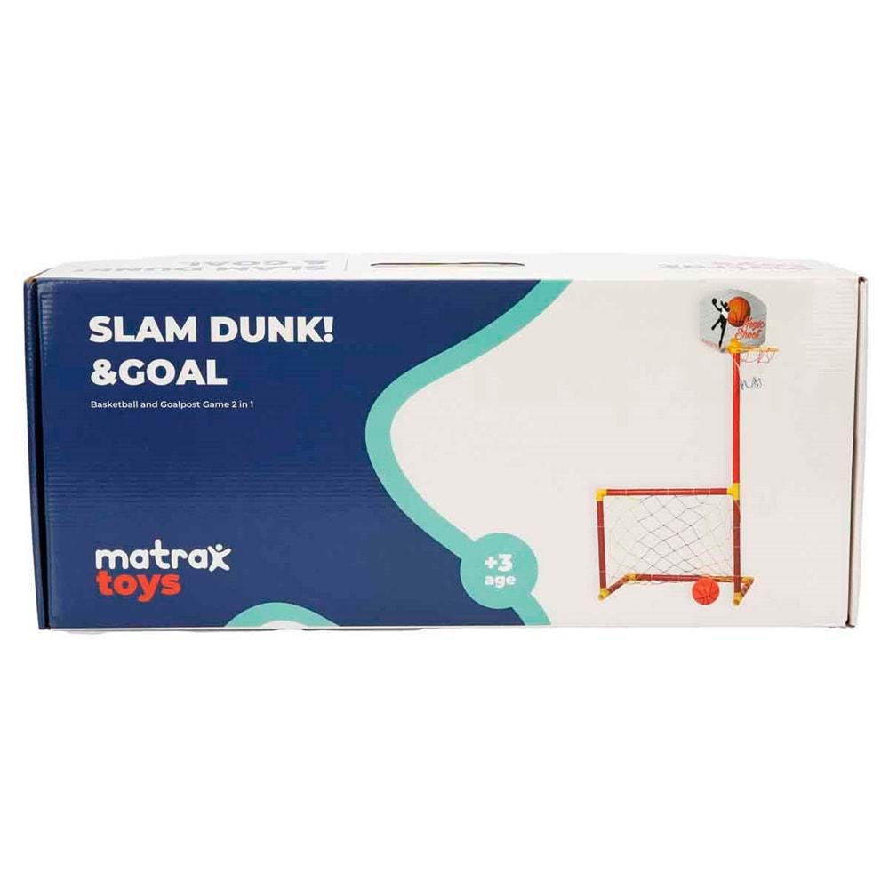 Portatif Klae - Basket Potası (2 İn 1)