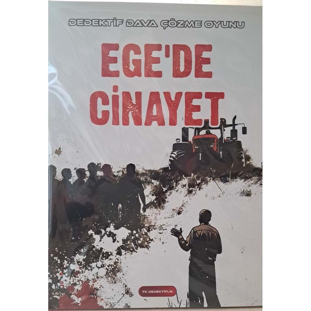 Dava Çözme Oyunu Ege de Cinayet